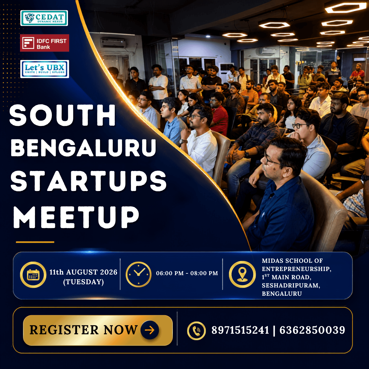 South Bengaluru Startups Meetup by CEDAT